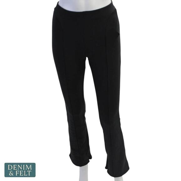 Alo Yoga High-Waist Zip It Flare Leggings Black Sculpting Stretch Size S NEW - Picture 6 of 16